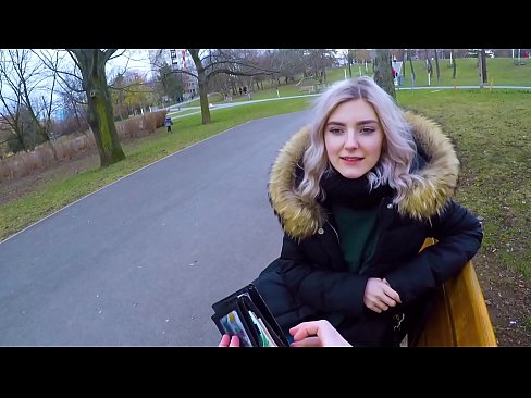 ❤️ Nielaisee tuntemattoman kuumaa spermaa rahasta - suihinotto puistossa Eva Elfieltä ❤️ Kova porno at us ☑